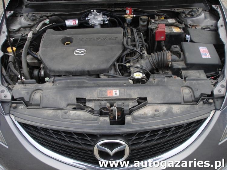 Mazda 6 2.0 147KM ( II gen. ) Auto Gaz Aries montaż