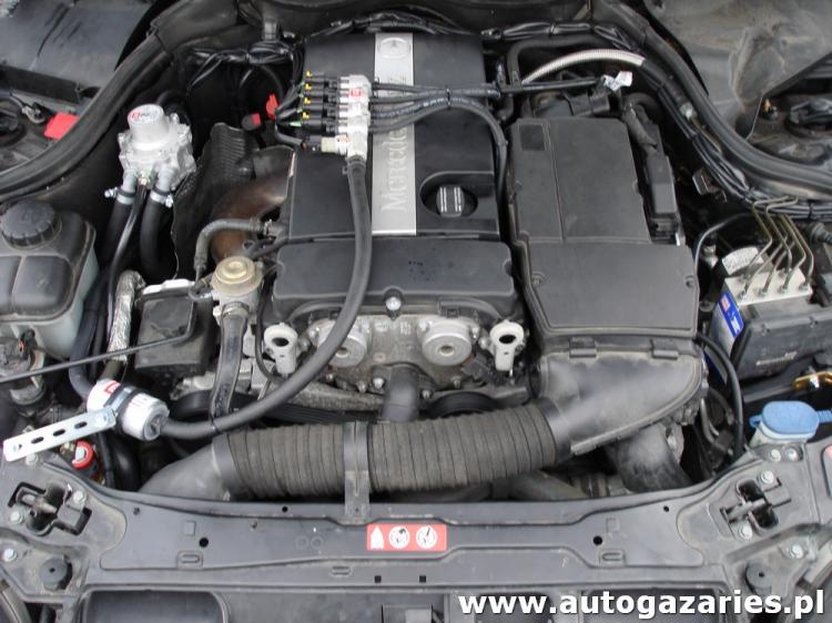 Mercedes C180 W203 1.8 Kompressor 143Km - Auto Gaz Aries - Montaż Instalacji Gazowych Lpg