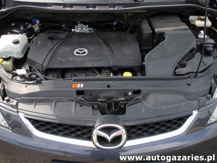 Mazda 5 1.8 MZR 115KM Auto Gaz Aries montaż instalacji