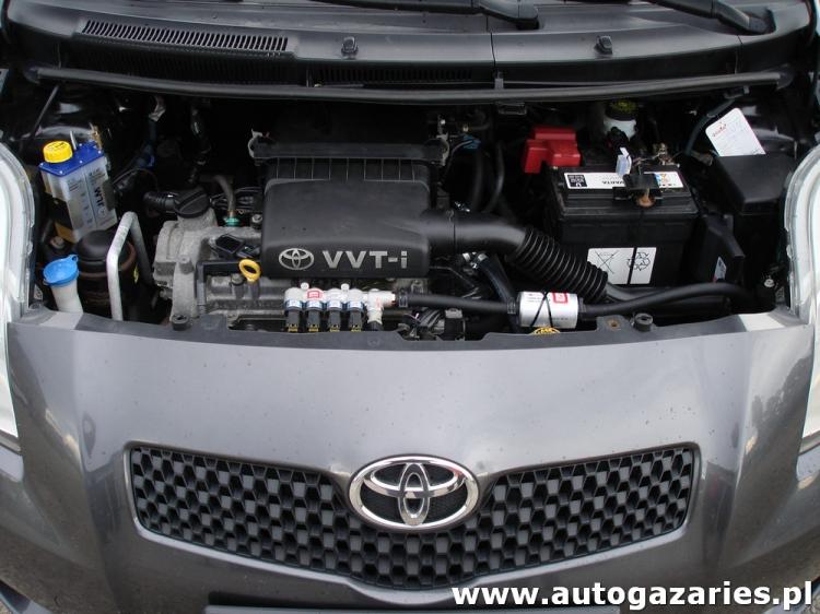Toyota Yaris 1.3 VVTi 86KM ( II gen. ) Auto Gaz Aries