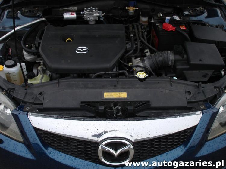 Mazda 6 1.8 MZR 120KM ( I gen. ) Auto Gaz Aries montaż