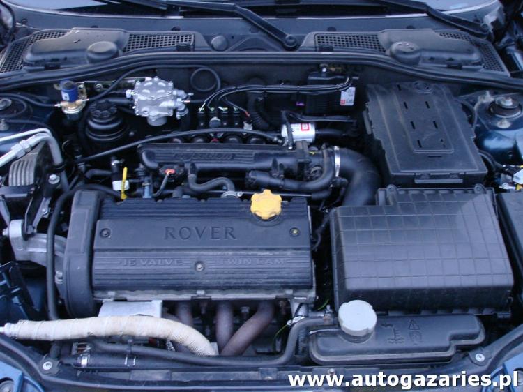 Rover 75 1.8 120KM Auto Gaz Aries montaż instalacji