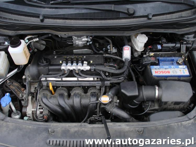 Hyundai i20 1.4 100KM Auto Gaz Aries montaż instalacji