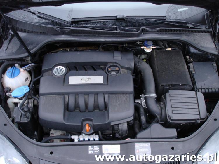 Volkswagen Golf_V 1.6 102KM Auto Gaz Aries montaż