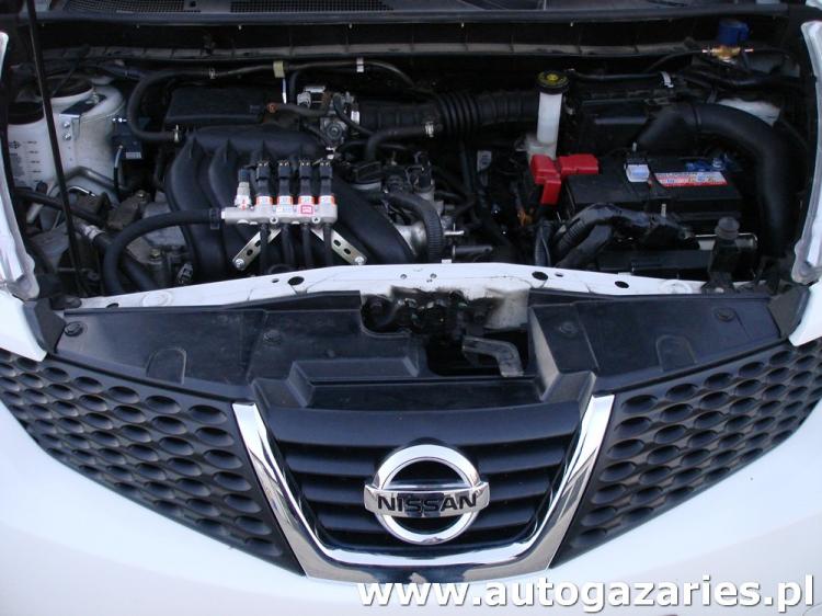Nissan JUKE 1.6 16V 117KM Auto Gaz Aries montaż