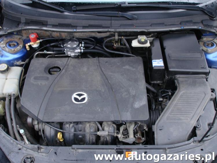 Mazda 3 2.0 MZR 150KM ( I gen. ) Auto Gaz Aries montaż