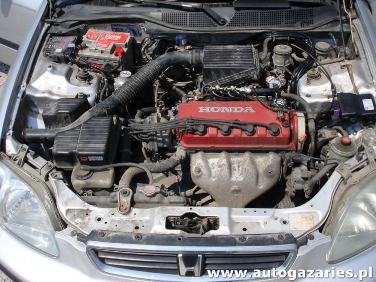 Honda Civic VI 1.4 75KM Auto Gaz Aries montaż