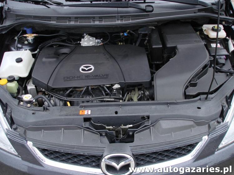 Mazda 5 1.8 16V 115KM Auto Gaz Aries montaż instalacji
