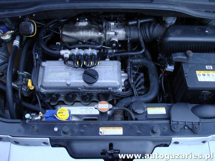 Hyundai Getz 1.1 66KM Auto Gaz Aries montaż instalacji