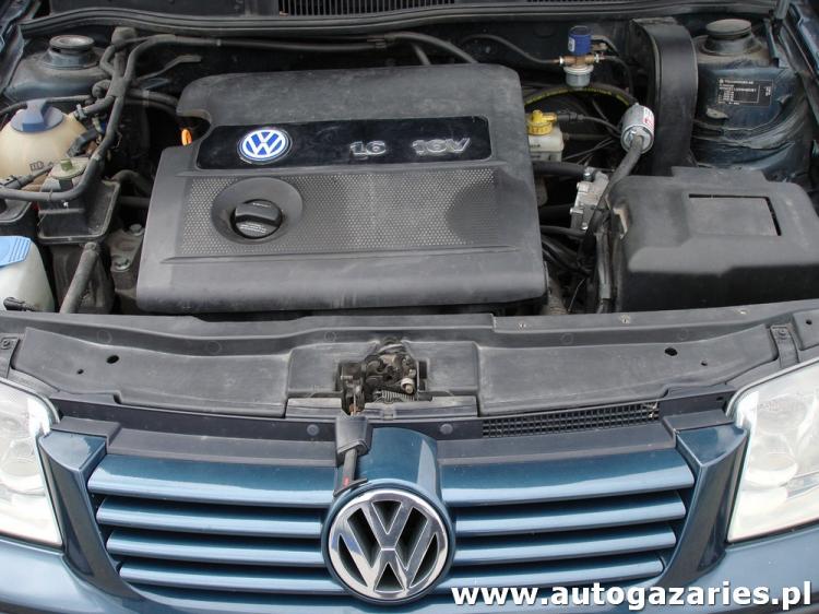 Volkswagen Bora 1.6 16V 105KM Auto Gaz Aries montaż