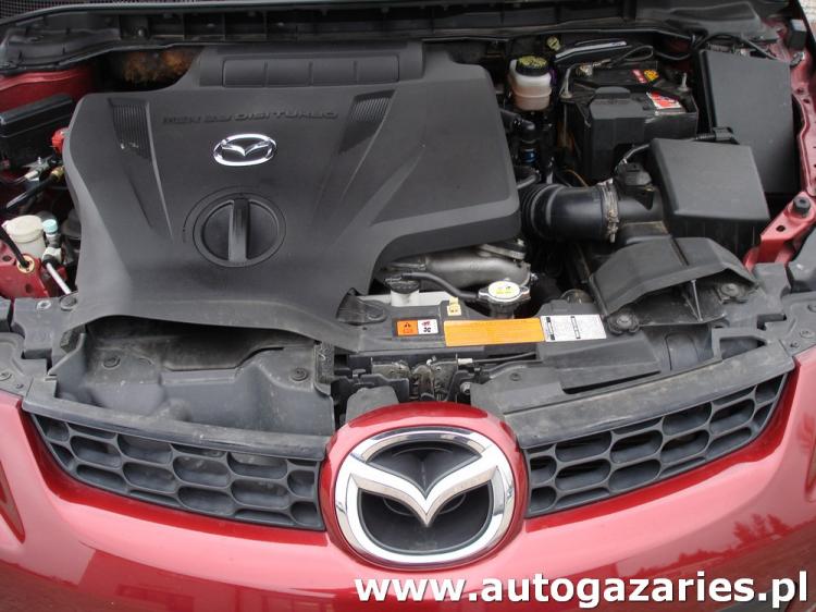 MAZDA CX7 2.3 turbo Auto Gaz Aries montaż instalacji